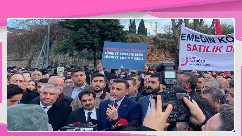 CHP milli varlıklar için yürüyüş düzenliyor